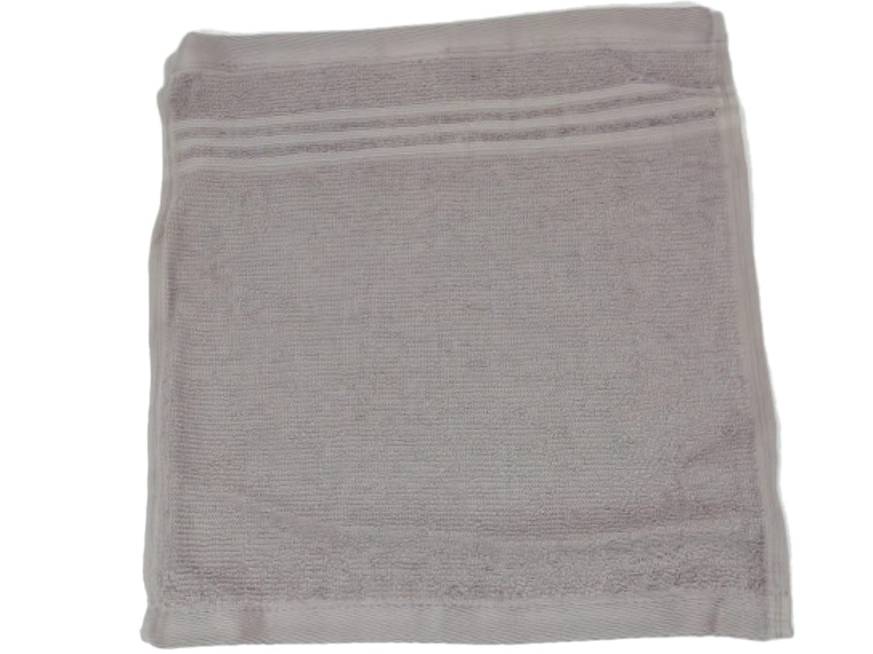 Cotton Wash Towel Medium Grey 12"x12" Paarizaat - Brantford Surplus