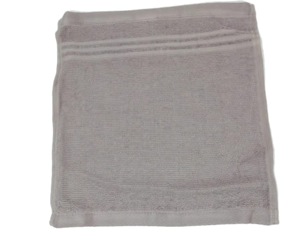 Cotton Wash Towel Medium Grey 12"x12" Paarizaat