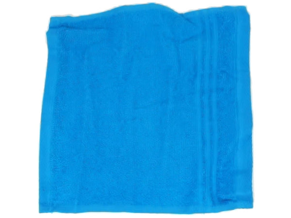 Cotton Wash Towel Turquoise 12"x12" Paarizaat