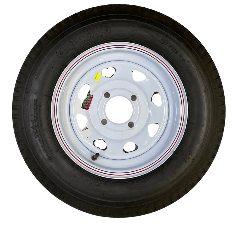 Tire/Rim 530x12 LRC 4 Bolt