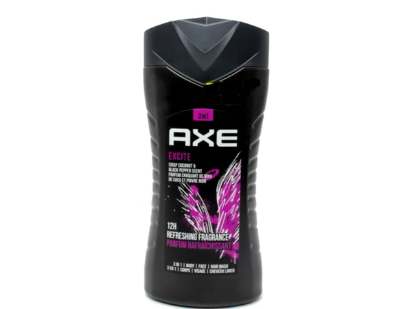 Axe Body Wash 3 In 1 Excite 250mL