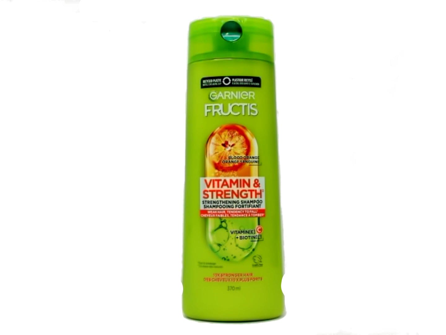 Strengthening Shampoo Blood Orange Vitamin & Strength 370mL Garnier Fructis - Brantford Surplus