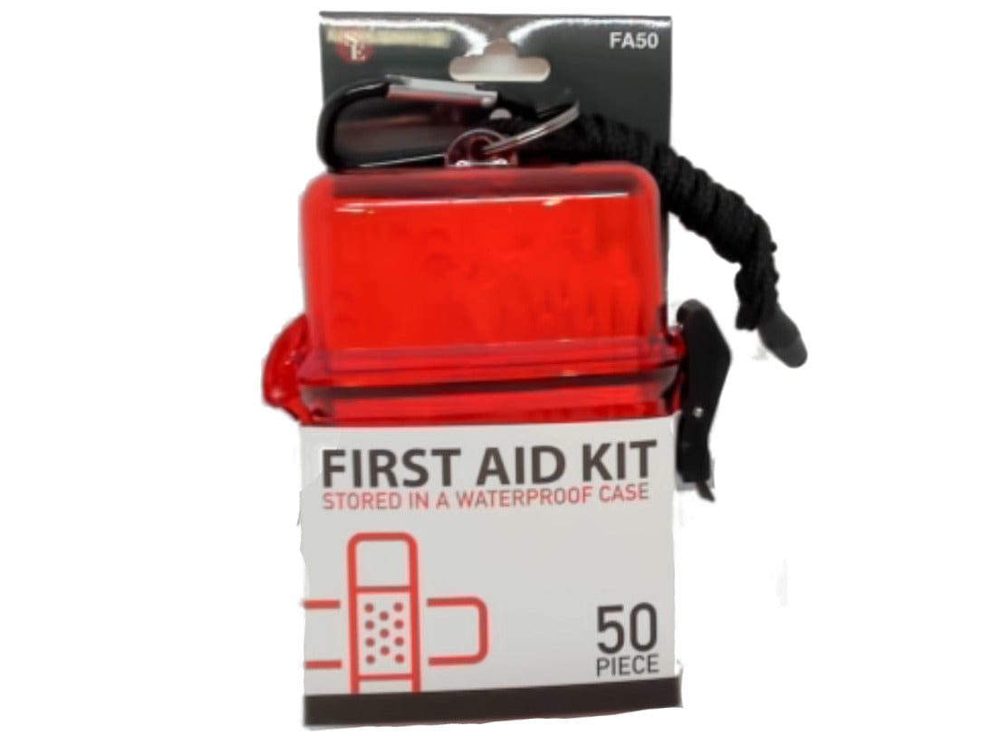 First Aid Kit 50pc. In Waterproof Case - Brantford Surplus