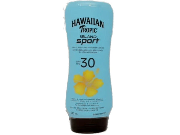 Sunscreen Lotion Island Sport SPF 30 240mL Hawaiian Tropic (ENDCAP)(Or 3/$17.99)