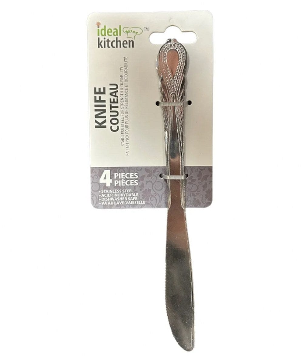 Dinner Knife 4 Pk Ideal Kitchen - Brantford Surplus