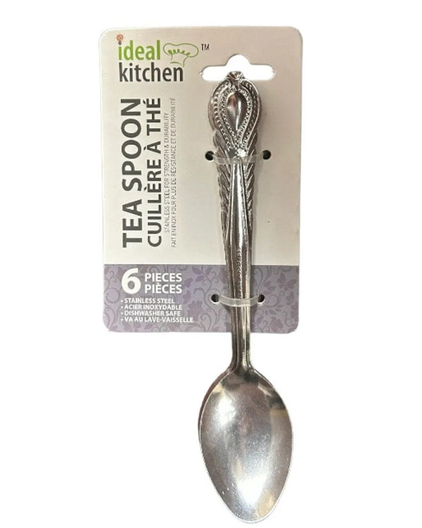 Tea Spoon 6 Pk Ideal Kitchen
