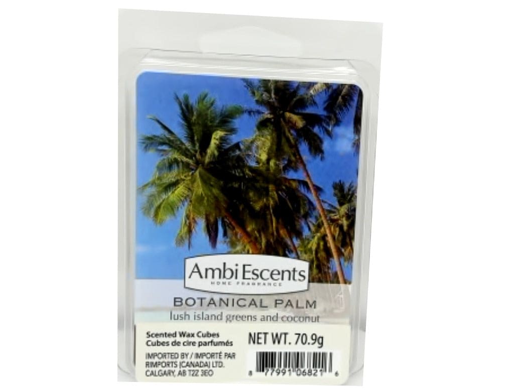 Wax Melts 2.5oz. Botanical Palm Ambi Escents - Brantford Surplus