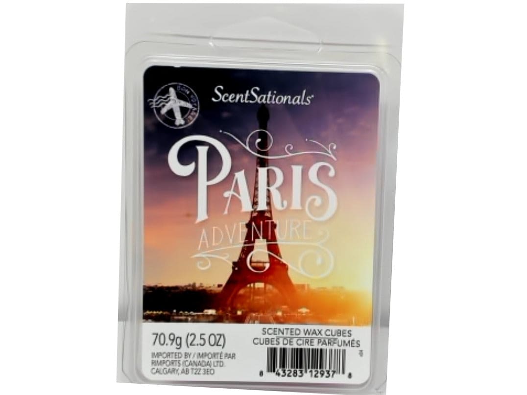 Wax Melts 2.5oz. Paris Adventure Scentsationals - Brantford Surplus