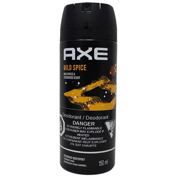 AXE SPRAY 150ML WILD SPICE - Brantford Surplus