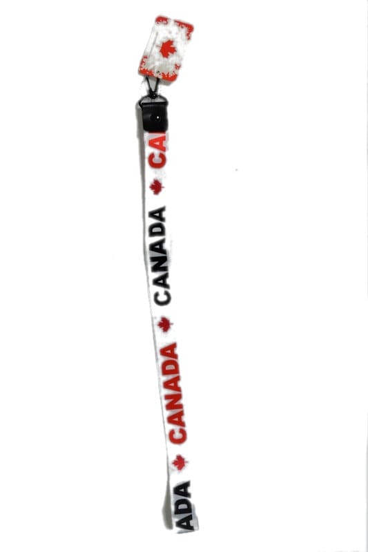 LANYARD CANADA RED/BLACK - Brantford Surplus