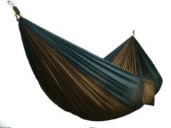 Hammock jumbo parachute khaki-emerald max 240kg-529lb - Brantford Surplus