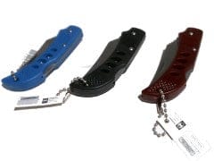 Pocket Knife Keychain 5-1/4" Ass't Colours