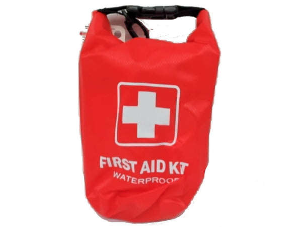 First Aid Kit 100pc. Waterproof Red Sack