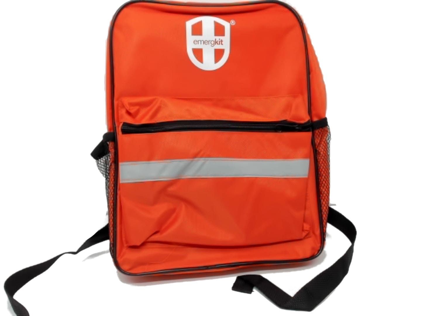 Safety Backpack Orange W/reflectors Emergkit - Brantford Surplus