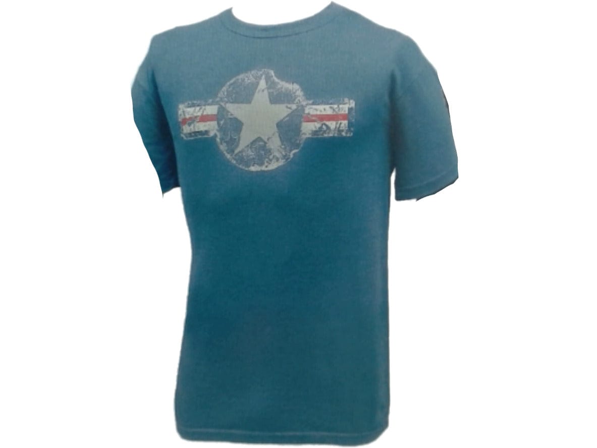 Yonder Blue T-shirt - US army air corp - Large - Brantford Surplus