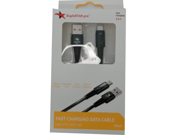 USB-A to Type-CÂ® 66W 6 foot super fast charging cable