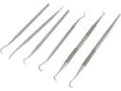 Pick set stainless steel dental style 6 pc - Brantford Surplus