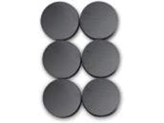 Magnets ceramic 1 x 5/32 disc 6 pack - Brantford Surplus