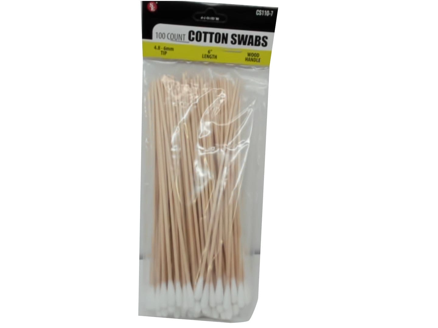 Cotton Swabs 6" 100pk. - Brantford Surplus