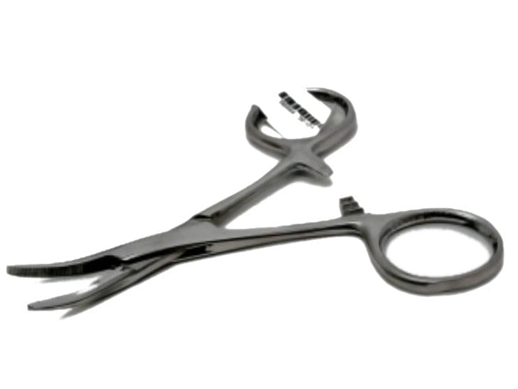 Forceps Curved 3.5" Stainless Steel