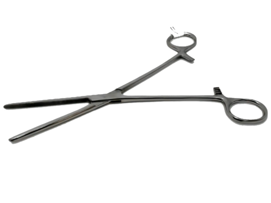 Forceps Straight 8" Stainless Steel - Brantford Surplus