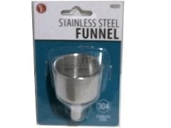 Funnel Stainless Steel 1.5" Dia. 3/8" Spout