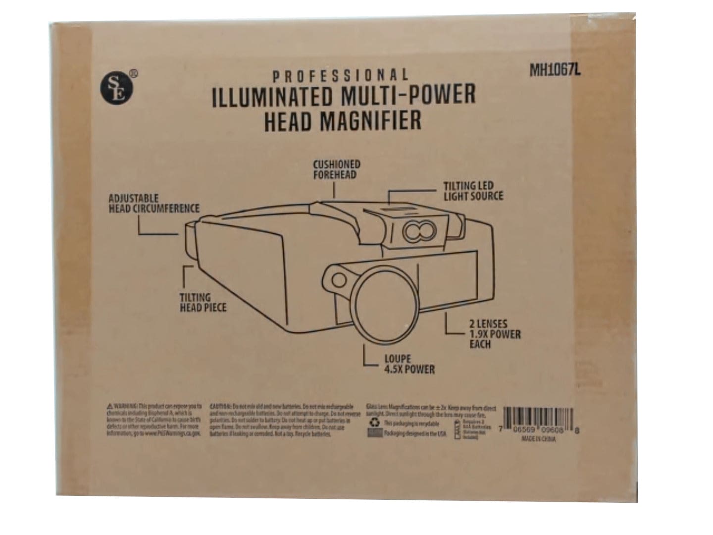 Head Magnifier Illuminated Multi-Power - Brantford Surplus