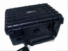 Airtight safe store case 9x7.5x4.4 inch IP65 rated diced foam removeable for gear protection - Brantford Surplus