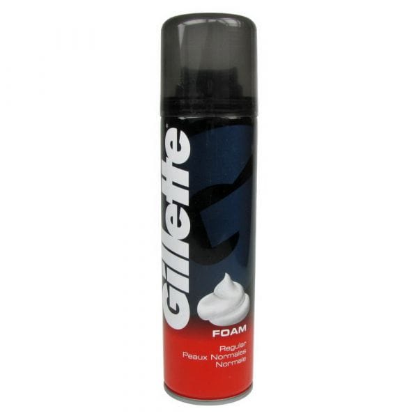 GILLETTE FOAMY 200ML REGULAR - Brantford Surplus