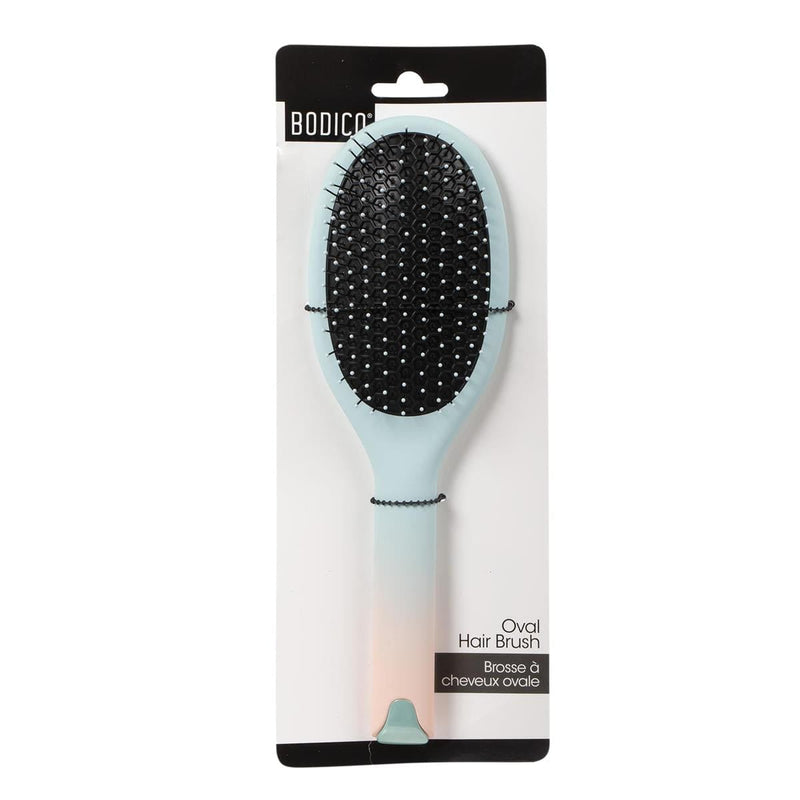 Bodico, Oval Detangling Hair Brush, ombre, thin flex bristles, t.o.c