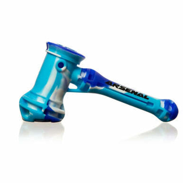 7" Silicone Hammer Hand Pipe