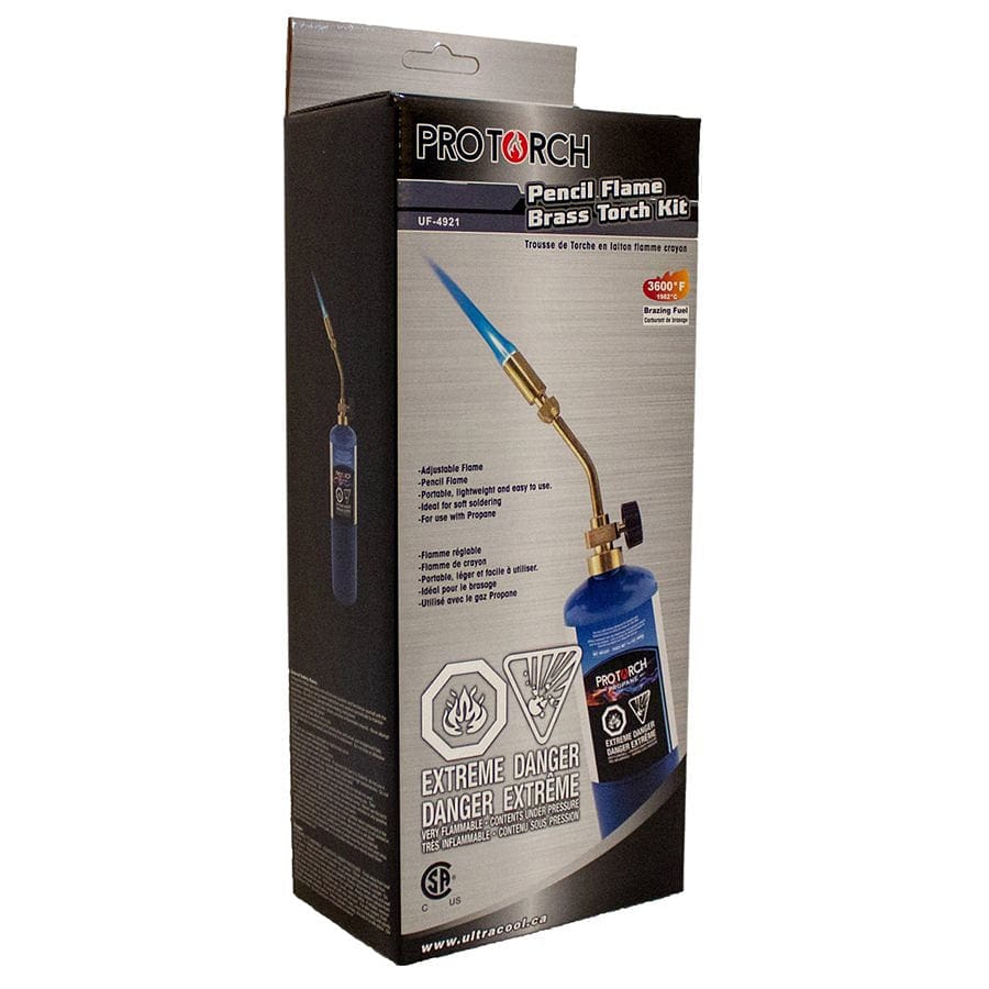 HAZ Pro Torch Pencil Flame Brass Torch  Kit - Brantford Surplus