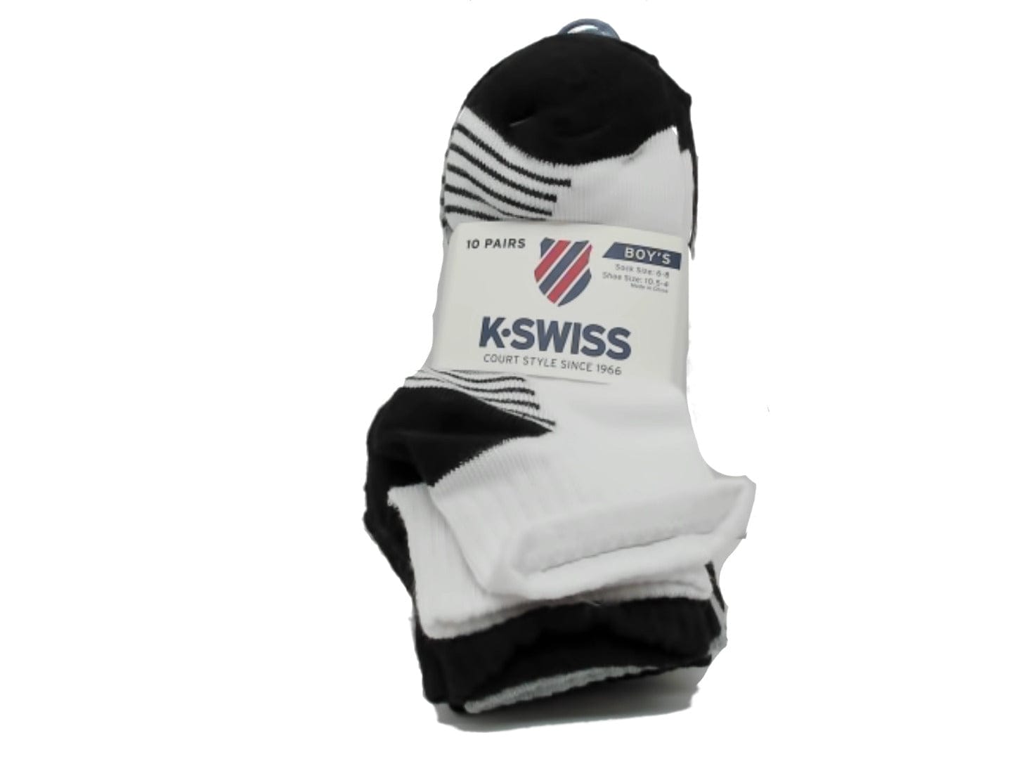 Boys Socks 10pk. Assorted Size 6-8 K-Swiss - Brantford Surplus