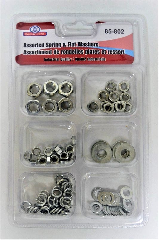 ASSORTED SPRING & FLAT WASHERS - Brantford Surplus