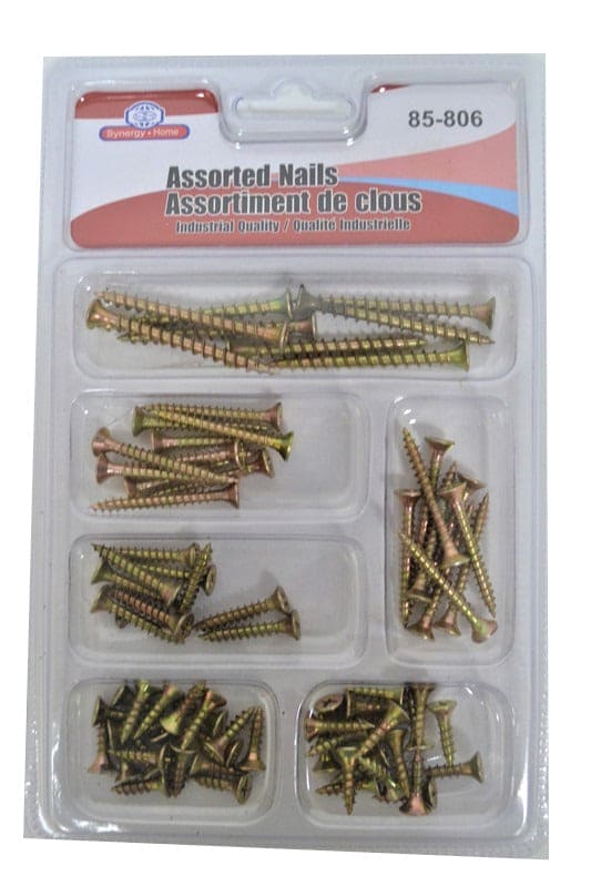 ASSORTED NAILS SCREWS - Brantford Surplus