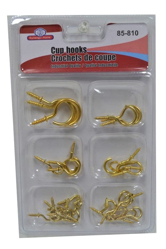 CUP HOOKS GOLD ASSORTED - Brantford Surplus