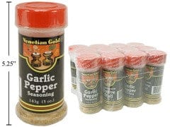 V. Gold, Garlic Pepper Salt 143g.