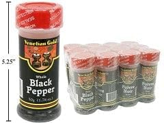 V. Gold, Black Pepper Whole 35g.