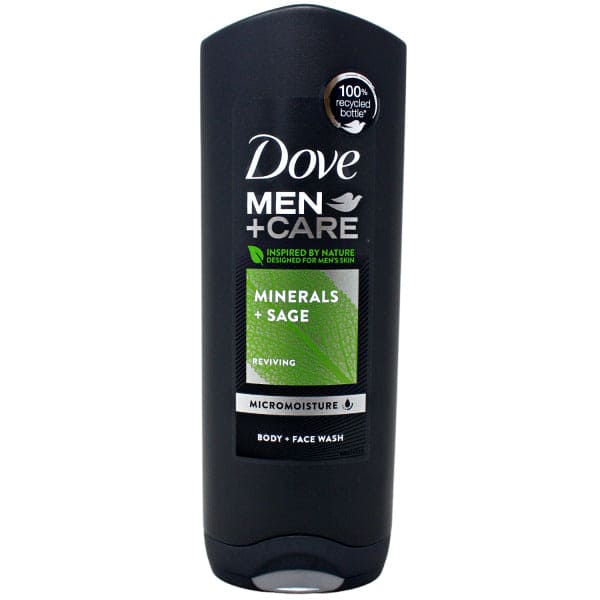 DOVE Body Wash 250ML MEN+CARE MINERALS & SAGE