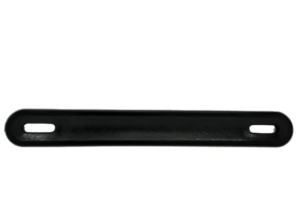 Plastic Piece 7.75" X 1" 1/8" Rounded Ends Black