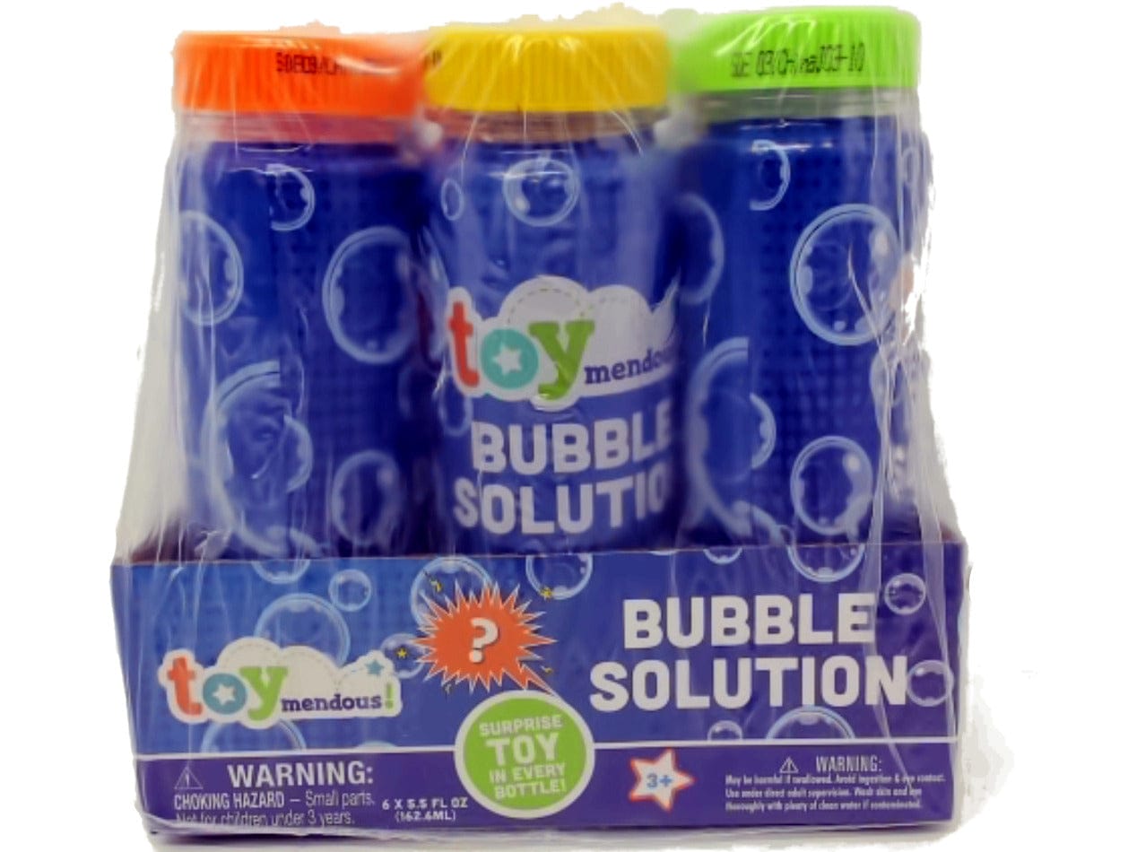 Bubbles 5.5fl. oz. 6pk. Toymendous (Or b/u $0.69ea)(ENDCAP) - Brantford Surplus