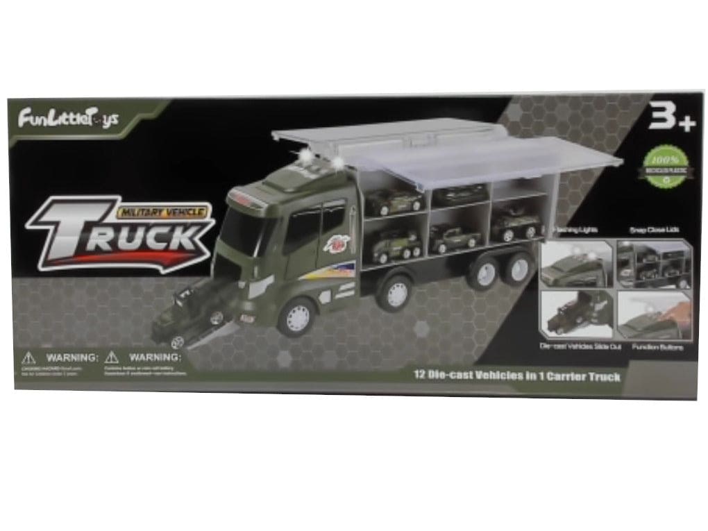 Die Cast Military Carrier Truck - Brantford Surplus