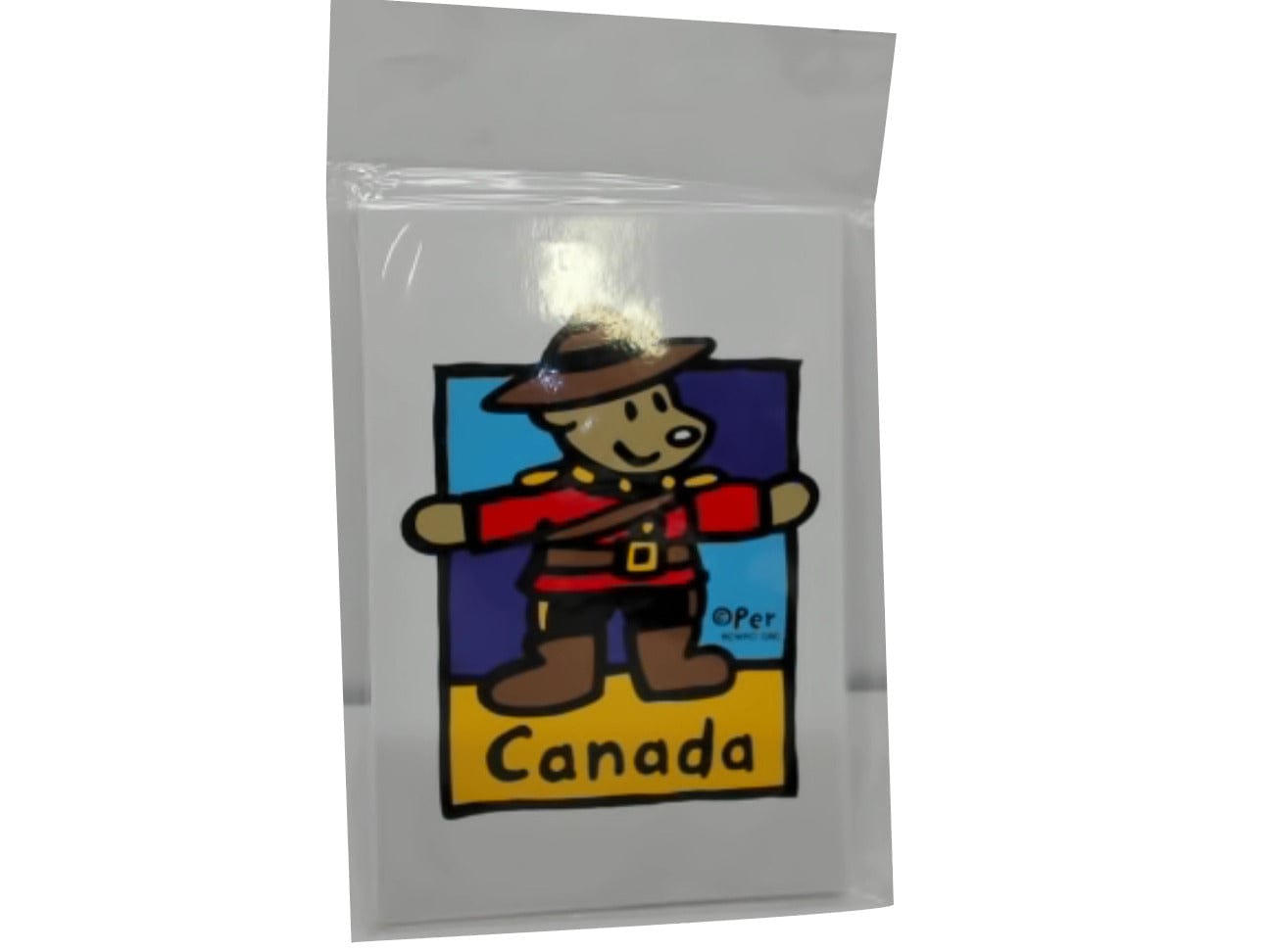 Fridge Magnet Canada Rcmp Bear - Brantford Surplus