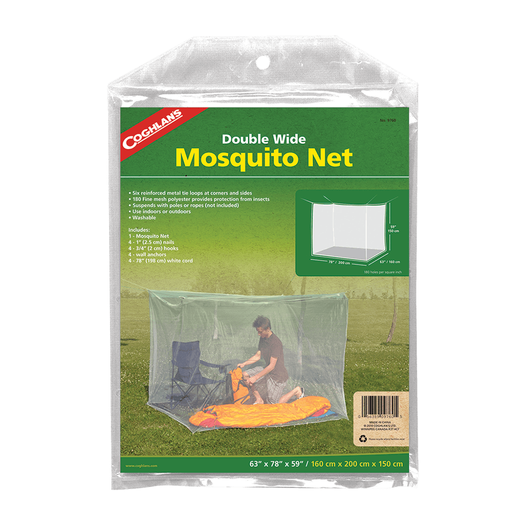 Mosquito Net - Double White - Brantford Surplus