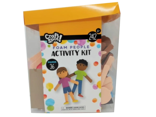 Activity Kit Makes 36 Foam People Craft Spot!