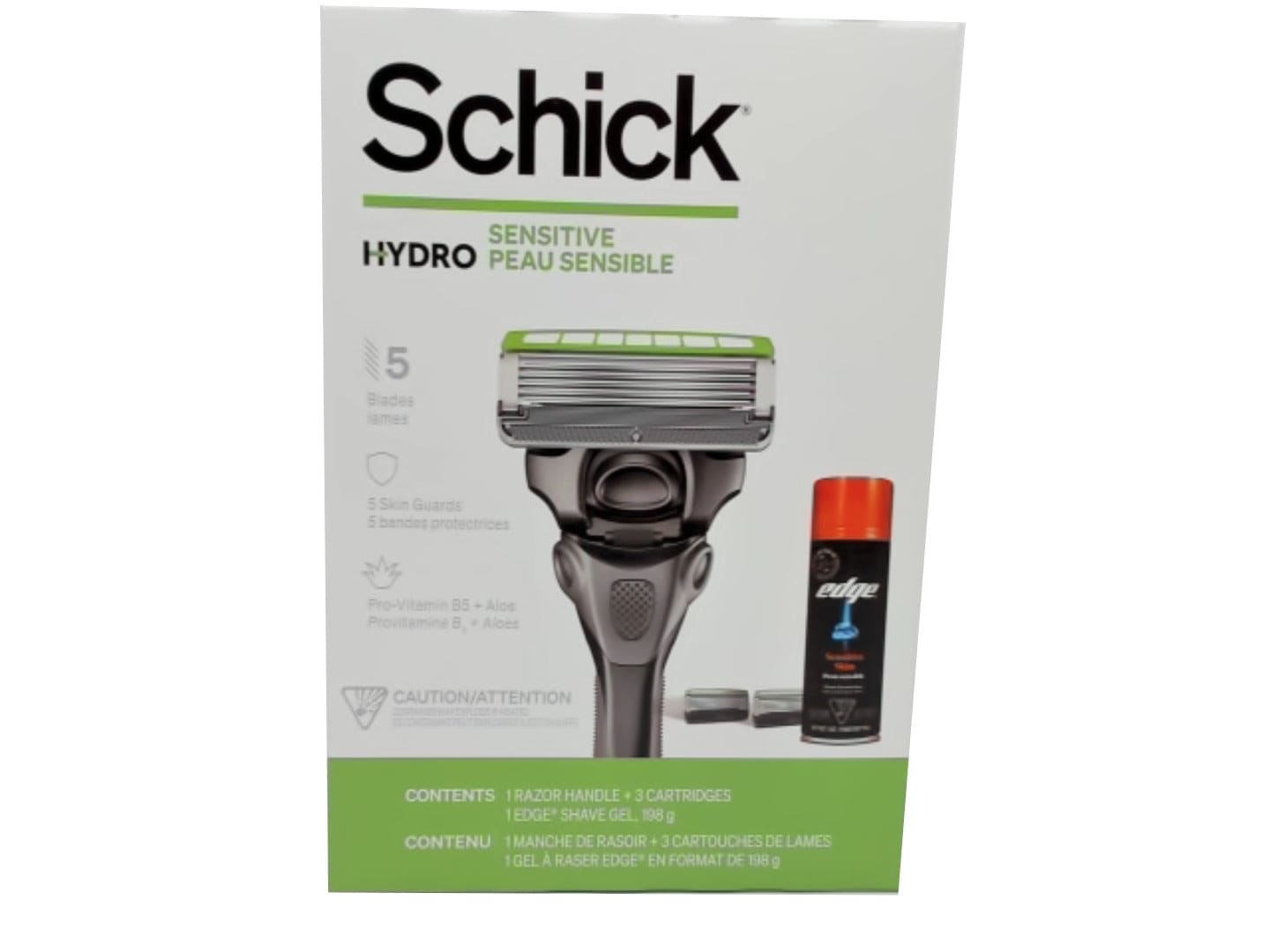 Razor & Shave Gel Set Hydro Schick - Brantford Surplus