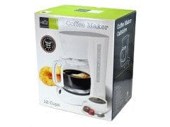 12 Cup Coffee Maker - White - Brantford Surplus