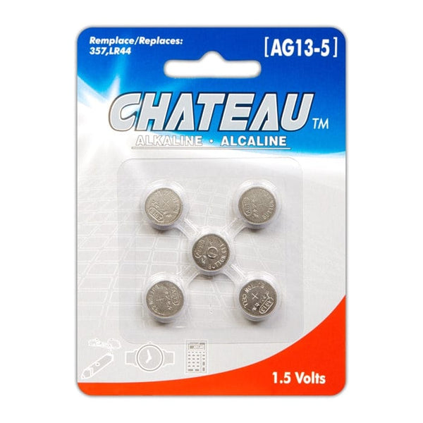 Chateau - AG13 (357/LR44) Alkaline Batteries 5pk