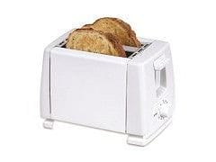 2 Slice Toaster - White - Brantford Surplus