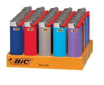 Bic Lighter Regular Colours